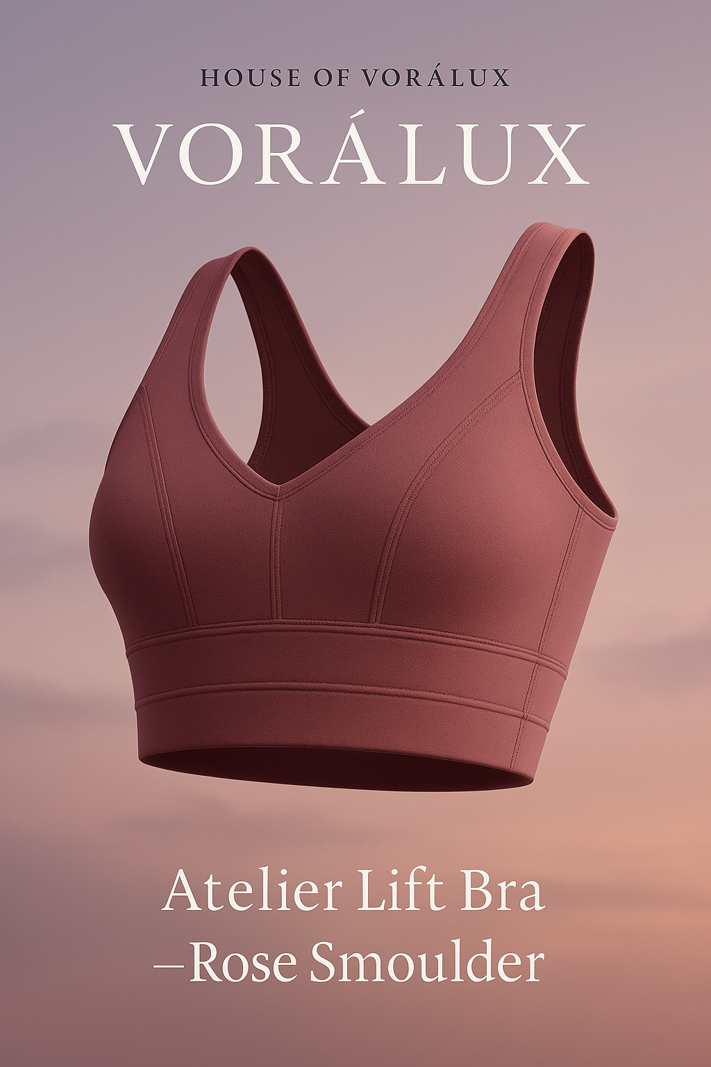 Atelier Lift Bra — Rose Smoulder